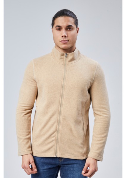 Mooncover Unisex Italyan Polar Fermuarlı Cepli Sweatshirt fırsatları