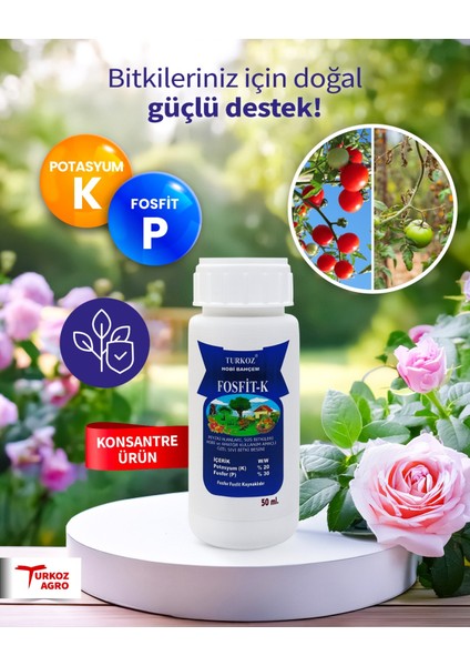 Fosfit K Özel Bitki Besleme ürünü Hobi kullanımı içindir (küçük boy)