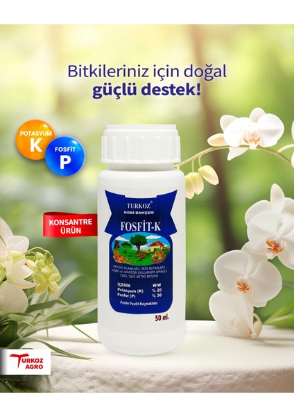 Fosfit K Özel Bitki Besleme ürünü Hobi kullanımı içindir (küçük boy) fiyatları