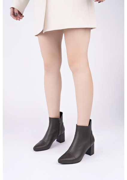 Hakiki Deri Kadın Deri Bot TRC102-1925 modelleri