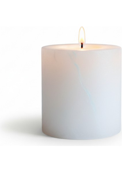 Hemera Mermer Mumluk Beyaz 9 x 9