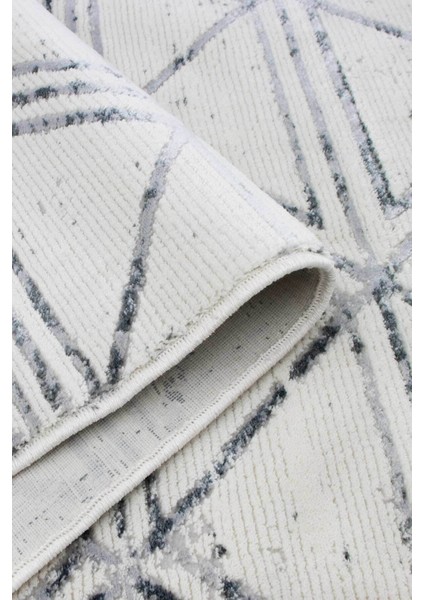 Serina Kadife Dokuma Halı | Kaymaz Tabanlı | Makinede Yıkanabilir | Modern Halı | Gri |SRN04 modelleri