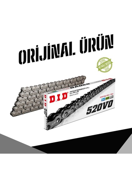 Dıd Honda NC700S (2012-2013) 520-114 O-Ringli Zincir (Çelik Renk) fırsatları