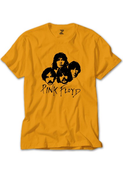 Pink Floyd Group Sarı Tişört Liyada