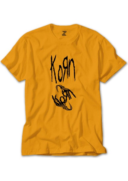 Korn To Korn Sarı Tişört Liyada