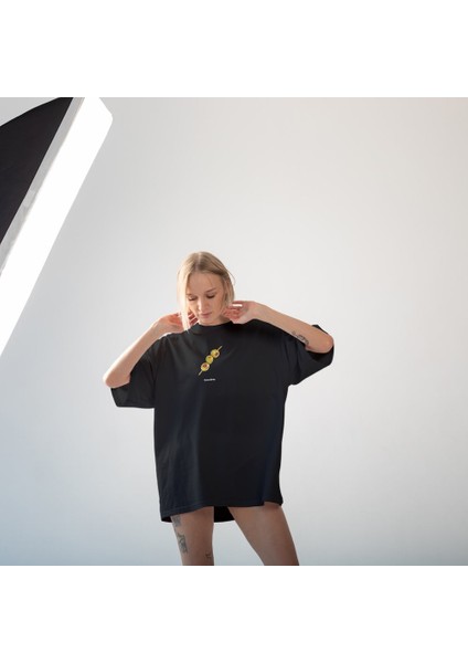 Extra Dirty Oversize Tişört - Siyah fiyatları