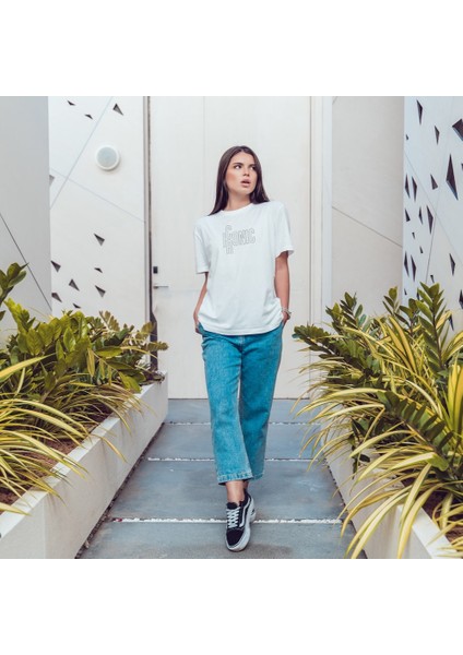 I/rconıc Oversize Tişört - Beyaz fiyatları