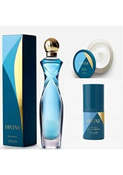 Divine Kadın Parfüm Seti 100 ml Meyveli Koku ile Şık Hediye Seçeneği fiyatları