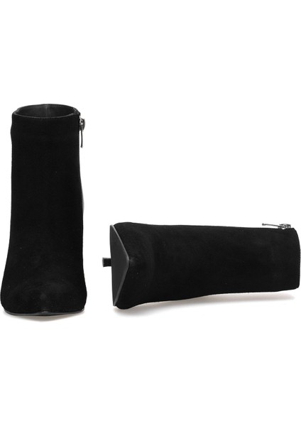 Elit Jasmina Kadın Hakiki Rugan Deri Klasik Topuklu Bot Siyah indirimleri