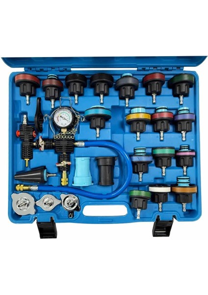 Profesyonel Radyatör Su Kaçak Test Kiti 28 Parça modelleri