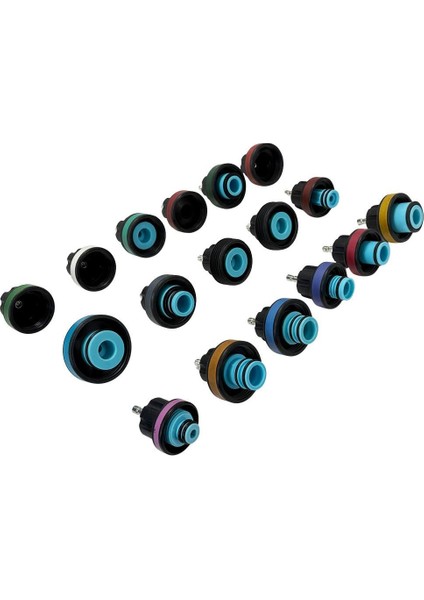 Profesyonel Radyatör Su Kaçak Test Kiti 28 Parça fırsatları