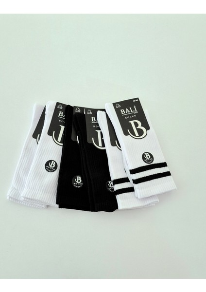 Bali Socks Dikişisiz Erkek Kolej Çorap 6lı
