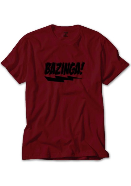 Bazinga Ligthing Kırmızı Tişört Liyada