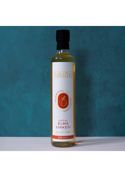 Tabii'm Fermente Elma Sirkesi Geleneksel Ev Yapımı 500 ml fiyatları