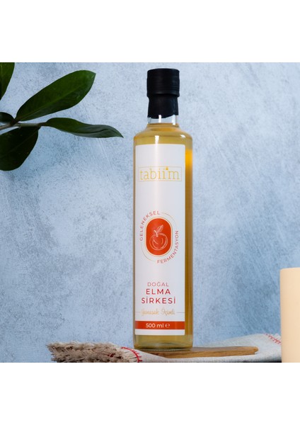 Tabii'm Fermente Elma Sirkesi Geleneksel Ev Yapımı 500 ml modelleri