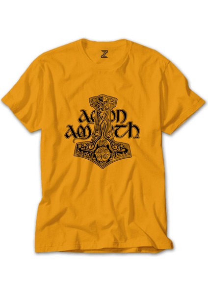 Amon Amarh Thor Hammer Sarı Tişört Liyada