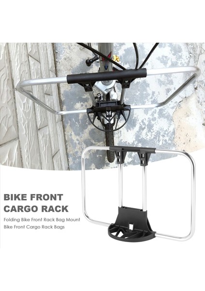 Katlanır bisiklet ön raf çantası monte bisiklet ön kargo raf çantaları S-çanta brompton için (Yurt Dışından)