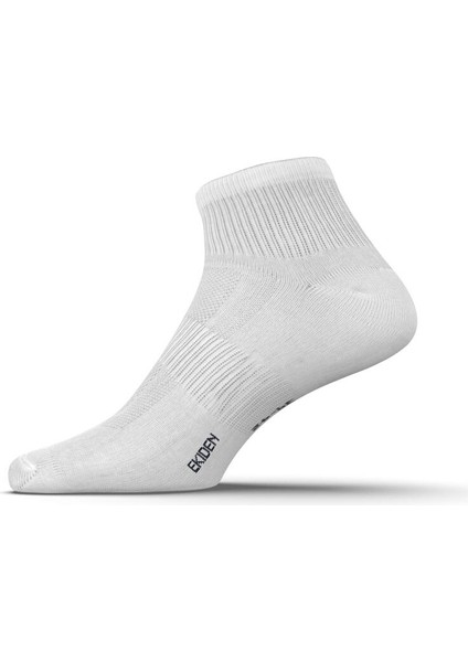 Koşu Çorabı - 3'lü Paket - Beyaz - Run 100 - 39/42 indirimleri