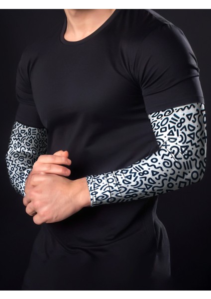 Random Çift Oyuncu Sporcu Kolluk Gamer Sleeve Buffed