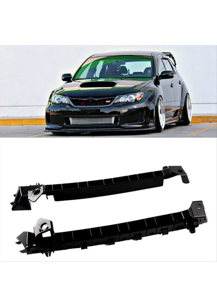 1 çift ön sol+sağ tampon braket tutucu montaj subaru impreza 2008-2011 GT &amp WRX 57707fg002 57707fg012 (Yurt Dışından)