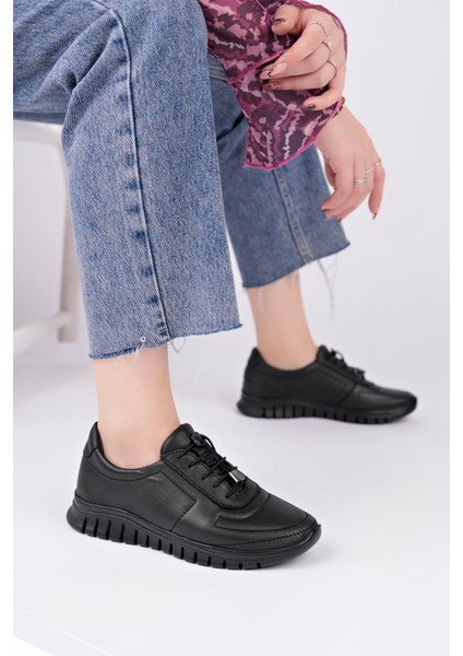 Hakiki Deri Kadın Deri Sneaker Ayakkabı TRC179-0208 modelleri