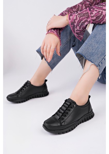 Hakiki Deri Kadın Anatomik Deri Casual Ayakkabı TRC179-8605 fiyatları