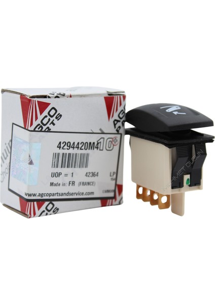 Massey Ferguson 4294420M4 Üç Nokta Askı Kolu Yükseltme/indirme Düğmesi – Orijinal Agco Switch