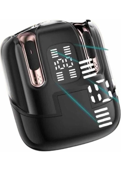 Profesyonel Dijital Göstergeli Düşük Gecikme Bluetooth Kulaklık Çift Kulaklık modelleri