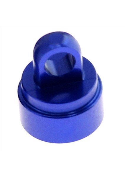 8pcs işlenmiş alaşım şok kapakları şok mesane dipleri yıkayıcılar Traxxas eğik çizgi 2wd 4wd mavi için pivot topları (Yurt Dışından)