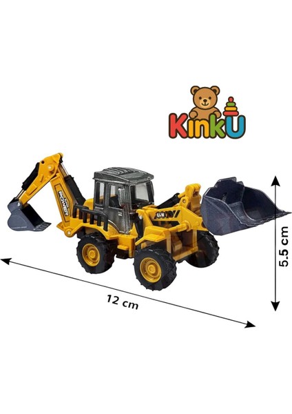 Oyuncak Buldozer Metal Kepçe Çift Taraflı Iş Makinası fiyatları