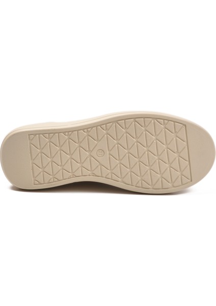 Bej Yüksek Tabanlı Kadın Spor Ayakkabı Termo Dv-03 Z indirimleri