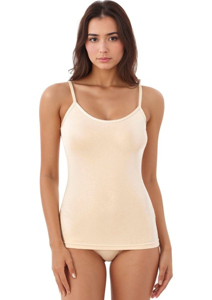 Kadın Modal Pamuklu Likralı Ip Askılı 2'li Atlet W6K6K0T0KA fiyatları