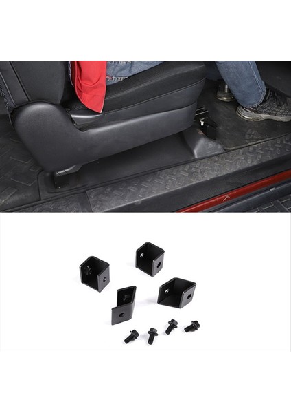 Araç iç modifikasyon koltuk yüksekliği Toyota FJ Cruiser 2007-2021 için kitin braket conta alanı artış (Yurt Dışından)