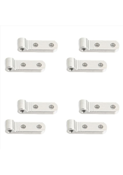 8x D12 Metal Arka Şok Emici Damper Montaj Sabit Koltuk Aksesuarları WPL D12 RC Kamyon Araba Yükseltmeleri Parçaları (Yurt Dışından)