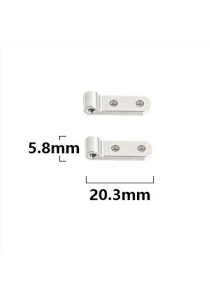 8x D12 Metal Arka Şok Emici Damper Montaj Sabit Koltuk Aksesuarları WPL D12 RC Kamyon Araba Yükseltmeleri Parçaları (Yurt Dışından)