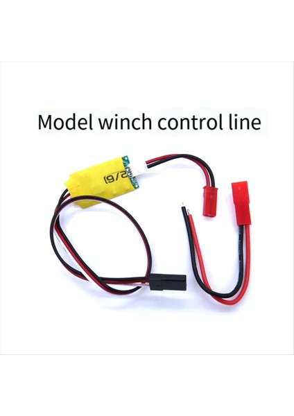 WPL C14 C24 C34 MN D90 MN99S JJRC için Kontrol Kablosu ile Metal RC Otomatik Vinç 1/14 1/14 1/16 RC Araba Yükseltme Parçaları (Yurt Dışından)