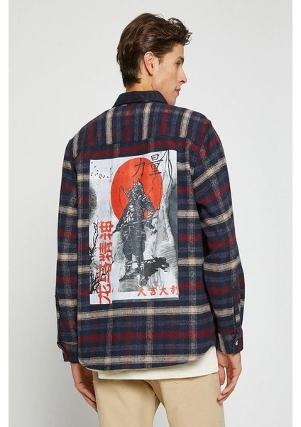 Ekoseli Oduncu Gömleği Yaka Detaylı fırsatları