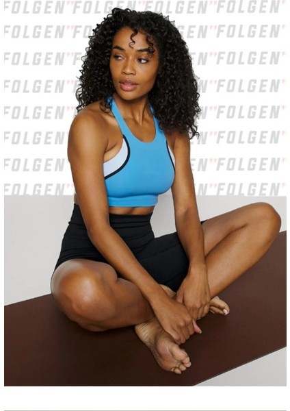 Yoga Swoosh Dri-Fıt Cut And Sew Medium Support Sports Bra In Blue Destekli Sporcu Sütyeni fiyatları