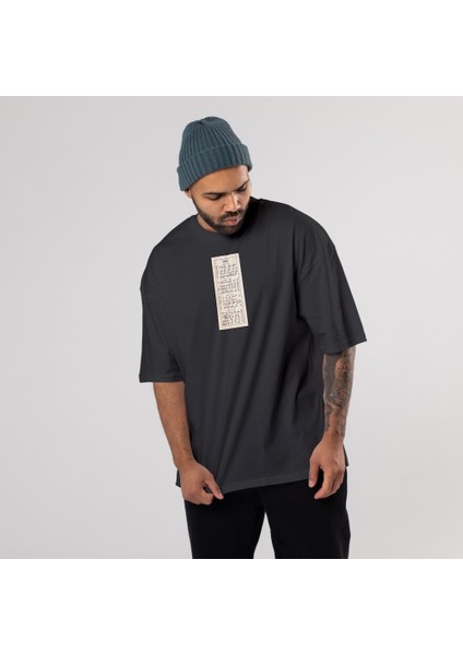 Avatar The Last Airbender Bending Scrolls Oversize Tişört - Siyah fiyatları