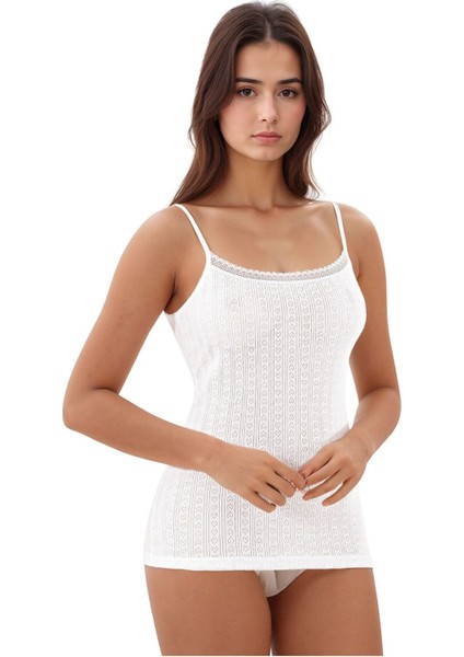 Kadın Transferli Ribana %100 Pamuklu 6'lı Atlet W6K0K1T3KA fiyatları