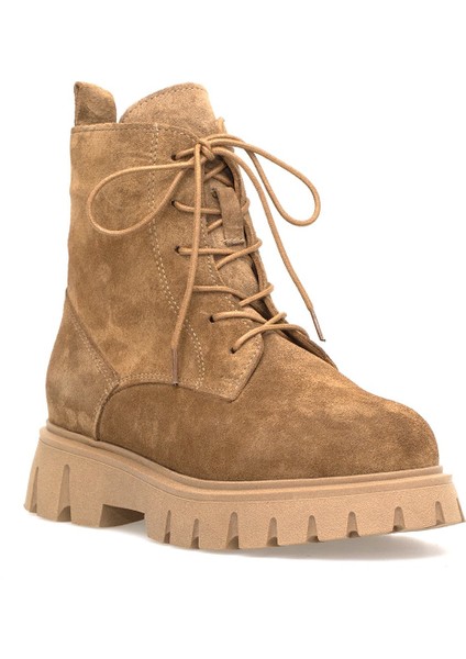 Elit Dravelle Kadın Hakiki Süet Deri Klasik Bot Camel fiyatları