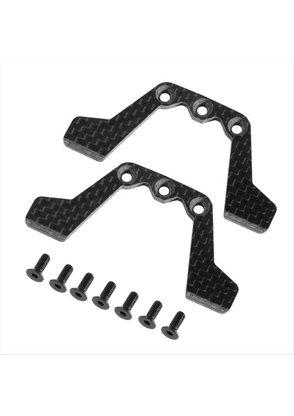 1/10 Tamiya TT02 RC için Karbon Fiber Damla Plaka Kiti Tatt-033 (Yurt Dışından)