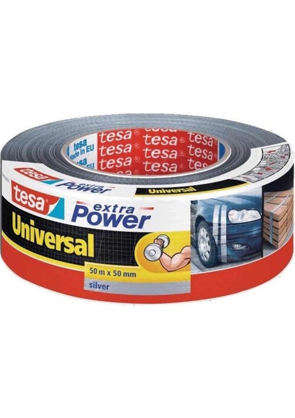 Bant Power Extra Güçlü Çok Amaçlı Gri 50X48 56389-00002-13