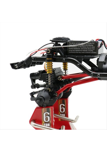 8pcs 40mm Metal Şok Emici Damper Eksenel SCX24 C10 JLU Gladiator Bronco 1/24 RC Paletli Araba Yükseltme Parçaları 2 (Yurt Dışından)