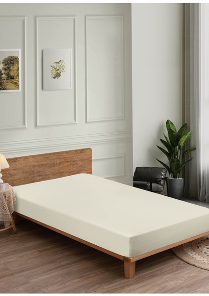 %100 Pamuk Penye Lastikli Çarşaf | Tek ve Çift Kişilik | Yumuşak, Nefes Alan, Kaymaz Kumaş – Renk Seçenekli fiyatları