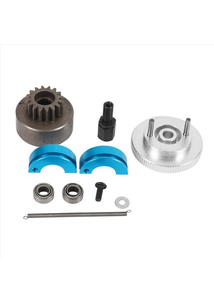 3x RC 14T Debriyaj Çan + Yaylı Ayakkabı + Volan Montaj Kiti Redcat Volcano S30 SH-18 VX-18 için Set (Yurt Dışından)