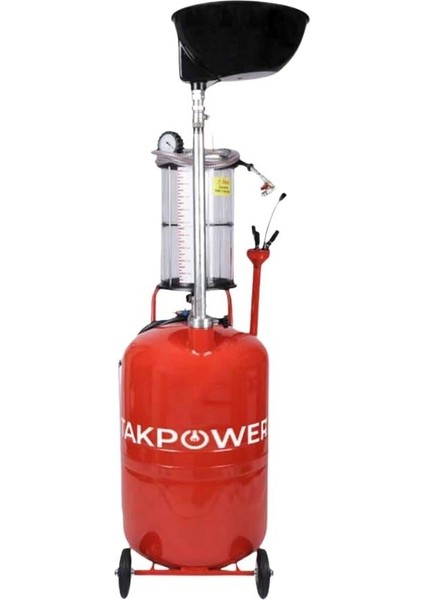 K103 Karterden Yağ Emme 100 + 10 Lt Fanuslu (Hunili)