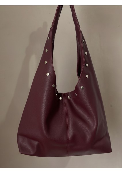 Zımbalı Omuz Çantası