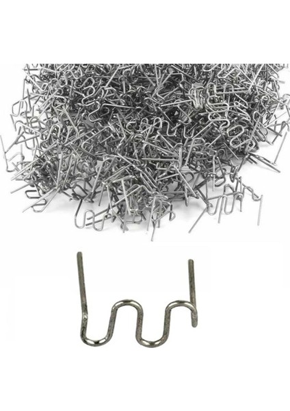 100 Adet 0.8mm Tampon Plastik Parça Tamir Için Zımba Teli