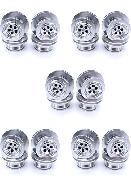 20pcs RC Araç Metal Tekerlek Hub Tekerlekleri 1/12 MN D90 D91 D96 D99S Model Araba Yedek Parçaları Aksesuarları (Yurt Dışından)